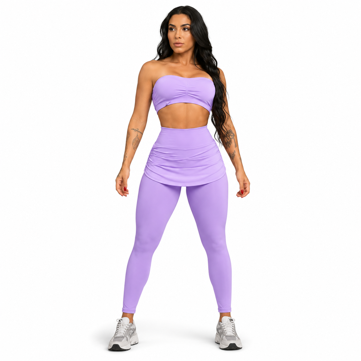 Conjunto Fitness Lilás Power