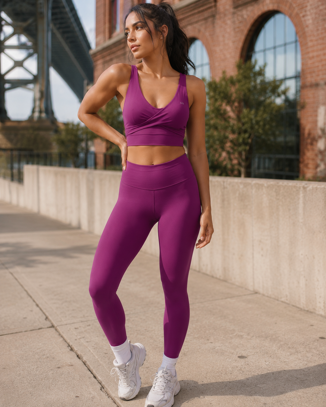 Conjunto Fitness Regata e Calça Power